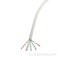 0.5 mm CCA UTP CAT6 24AWG 4Pair HDPE con Seperator PVC Chaqueta Interior Comunicación de comunicación Cable LAN